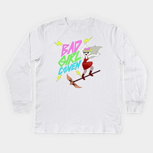 Bad Girl Coven ~ The Owl House Kids Long Sleeve T-Shirt